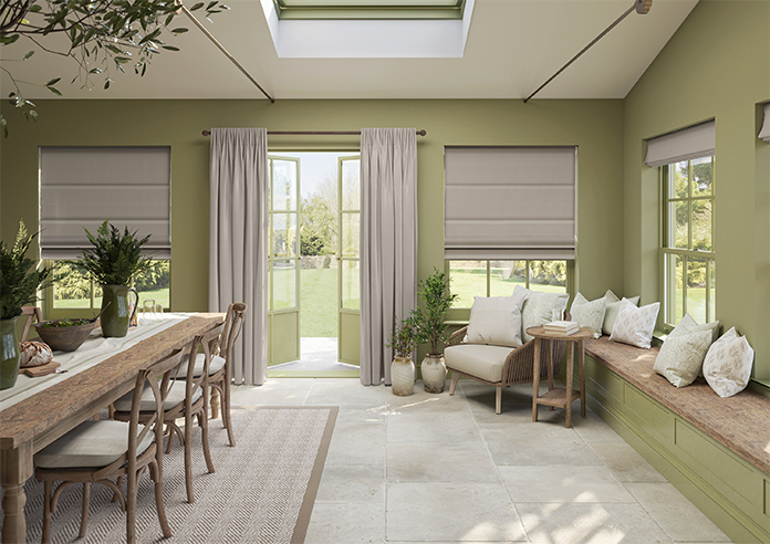 Akoya Faux Silk, Lustre Tarnished Grey - Made to Measure Curtain - Image 15